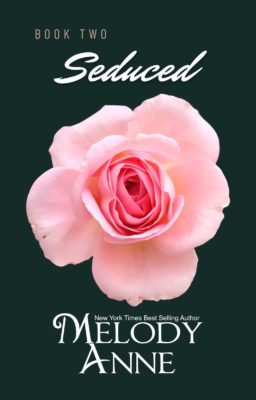 Seduced melody anne poster with a pink image