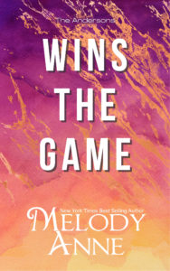 Wins the game poster with something written on it